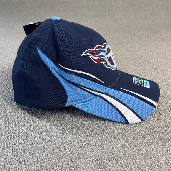 Reebok NFL Tennessee Titans Fitted Baseball Hat Cap Football Blue OS - Picture 3 of 10